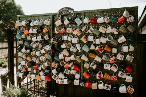 Coffee Wedding, Eclectic Wedding, Sustainable Wedding, Wedding Mugs, Future Wedding Plans, Cute Wedding Ideas, Wildflower Wedding, Wedding Favors For Guests, Wedding Mood Board