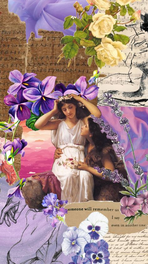 Lavender Menace Aesthetic, Lavender Menace Wallpaper, Ophelia Core, Lavender Menace, Lesbian Colors, Sapphic Art, Clothes Painting, Girlfriends Day, Bridal Shower Inspo