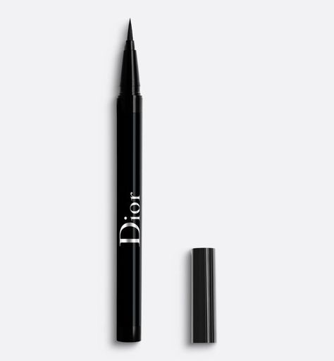 Diorshow On Stage Liner: 24h Wear Waterproof Eyeliner | DIOR Dior Eyeliner, Felt Tip Eyeliner, Christian Dior Perfume, Rebelde Way, Dior Perfume, Waterproof Liquid Eyeliner, Dior Makeup, Matte Pink, Christian Dior Couture