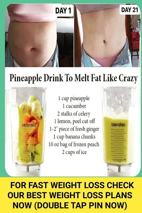 Pineapple Drink, Healthy Diet Smoothies, Flat Belly Smoothie, Healthy Juicer Recipes, Fruit Smoothie Recipes Healthy, Pineapple Drinks, Smoothie Recipes Healthy Breakfast, Breakfast Smoothie Recipes, Smoothie Drink Recipes