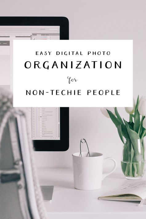 Easy Digital Photo Organization for Non-Techie People  |  Keeping thousands of digital photos organized doesn’t have to be difficult or require complicated software. In fact, even the most non-techie person can start getting her pictures in order today. #photocrush Photo Organization Storage, Digital Photo Organization, Photography Organizations, Digital Photography Lessons, Picture Organization, Her Pictures, Old Family Photos, Photography Advice, Digital Organization