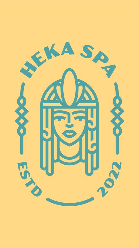 Cleopatra Illustration, God Of Magic, Spa Illustration, Cleopatra Art, Cleopatra Beauty, Beauty Template, Egyptian Design, Sign System, Egyptian Inspired