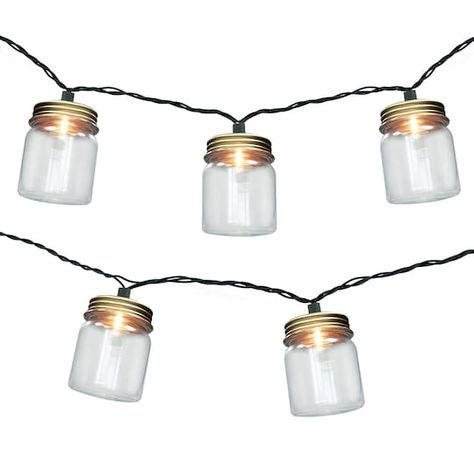 Nautical Apartment, Lightening Bugs, Mason Jar String Lights, Yard Remodel, Diy Nautical, Baby Jars, Baby Food Jar Crafts, Mason Jar Light, Chalk Paint Mason Jars