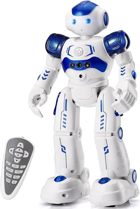 Amazon.com: KingsDragon RC Robot Toys for Kids, Gesture & Sensing Programmable Remote Control Smart Robot for Age 3 4 5 6 7 8 Year Old Boys Girls Birthday Gift Present : Toys & Games Science Kits For Kids, Robotic Toys, Rc Robot, Electric Scooter For Kids, Fun Brain, Smart Robot, Robot Toy, Toys For Kids, Toy Train