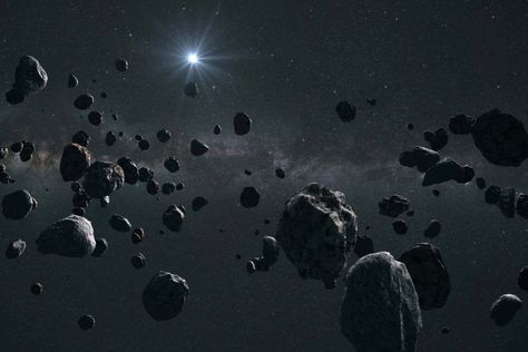 The outer solar system holds some chunks of ice and rock that orbit so far from the sun it’s hard to imagine how they got there – but an ancient rogue planet may hold the key Rogue Planet, Comets And Asteroids, Old Pokemon, Kuiper Belt, Asteroid Belt, Planetary Science, Mysterious Places, Star System, Our Solar System