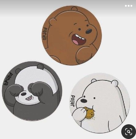 We Bear Bears Trio Pfp, We Bear Bears Pfp For 3, We Bare Bears Matching Pfp, We Bare Bears Pfp, Pfp Bear, 3 Person Pfp, Trio Matching Pfp, Trio Matching, Ice Bear We Bare Bears