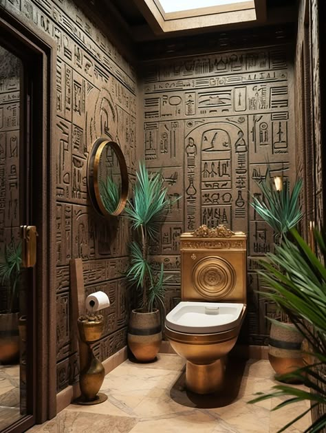 Egyptian Interior – Nymphs Basin Design Modern, Egyptian Interior, Egyptian Bedroom, Bathroom Designs Ideas, Modern African Decor, Modern Pedestal Sink, Egyptian Home Decor, Wooden Toilet Seats, Egyptian Theme