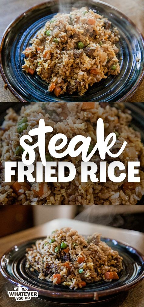 Blackstone Griddle Beef Fried Rice Blackstone Steak Fried Rice, Fried Rice On The Blackstone Recipe, Steak Fried Rice On Blackstone, Black Stone Fried Rice Recipe, Blackstone Fried Rice, Beef Fried Rice Recipe, Steak Fried Rice, Hibachi Fried Rice, Blackstone Cooking