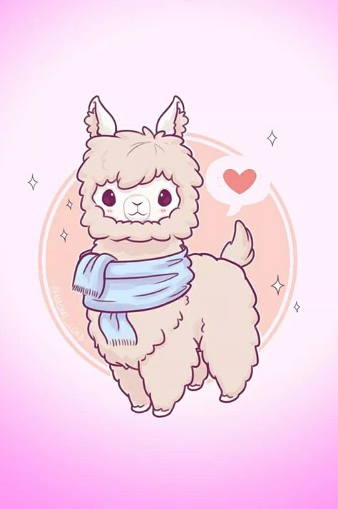 Llama Drawing Cute, Alpaca Character Design, Alpaca Cute Cartoon, Alpaca Drawing, Nidhi Chanani, Cute Lama, Llama Drawing, Cartoon Llama, Horse Family