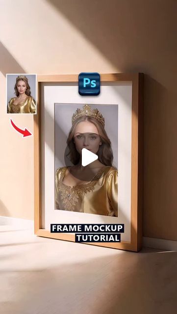 Smart Graphics on Instagram: "Photoshop Tutorial - Make frame mockup 

#photoshop #tutorial #design #art #photoediting #graphicdesign #smartgraphic" Instagram Photoshop, Adobe Photoshop Tutorial, Mockup Photoshop, Photoshop Tutorial Design, Insert Image, Photoshop Tutorial, Adobe Photoshop, Mockup, Design Art