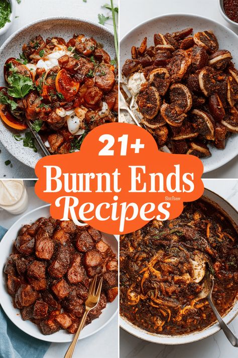 21+ Delicious Burnt Ends Recipes You Must Try

Savor the smoky goodness of burnt ends with these tasty recipes! Perfect for BBQ lovers. these dishes make any meal unforgettable. From brisket to pork belly there's something for everyone. Try them at your next cookout or family dinner and impress your guests with flavorful bites they'll love. https://foodeau.com/burnt-ends-recipes Keto Burnt Ends, Burnt End Sandwich, Burnt Tips Recipe, Burnt Ends Crockpot, Leftover Burnt Ends, Burnt Ends Side Dishes, Bologna Burnt Ends, Quick Pozole Recipe, Pork Burnt Ends