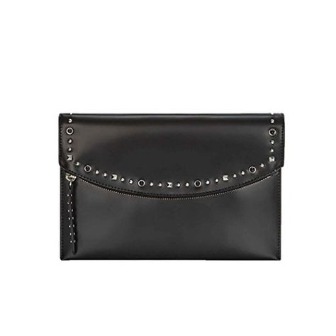 Bristol Studded Leather Clutch, Black Clutch Tutorial, Louis Vuitton Clutch, Studded Clutch, Clutch Black, Studded Leather, Leather Clutch, Bristol, Rebecca Minkoff, Clutches