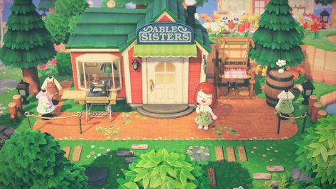 Entrance Animal Crossing, Waterfall Entrance, Able Sisters, Sewing Corner, Retro Outfit, Take A Nap, Twitter Search, Animal Crossing, Entrance