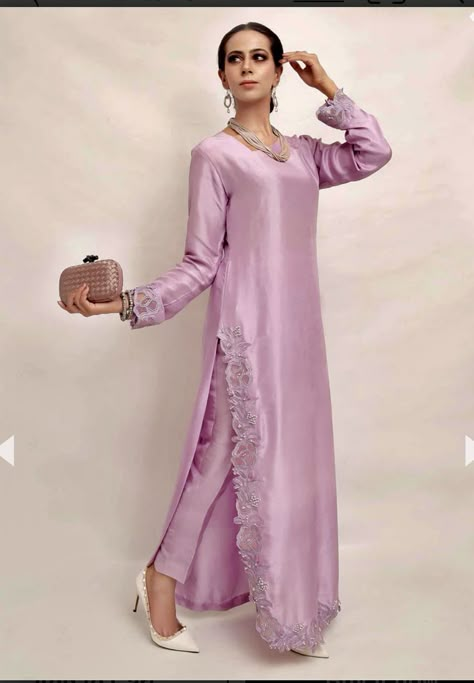 Raw Silk Dress, Silk Kurti Designs, Shirt Trouser, Kurta Set For Women, Pakistani Fancy Dresses, Pakistani Dresses Casual, Beautiful Pakistani Dresses, Dress Design Patterns, Designer Party Wear Dresses