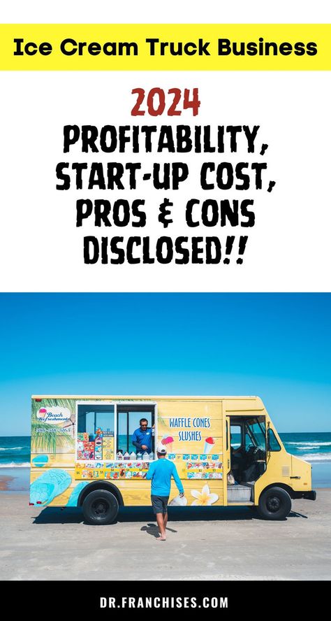 Starting an ice cream truck can be quite easy compared to other businesses, and if this is your plan for 2024, then you must visit our blog to access a free guide on starting an ice cream truck business in 2024. We have revealed all the details about start-up costs, profitability, pros, cons & more. Ice Cream Truck Business, Ice Cream Trucks, Business Strategy Management, Ice Cream Business, Truck Business, Ice Cream Cart, Side Business, Waffle Cones, Ice Cream Truck