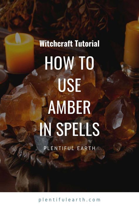 Amber Magical Properties, Amber Properties, Witch Stones, Kitchen Witchery, Spiritual Meaning, Amber Stone, Book Of Shadows, Healing Properties, Being Used