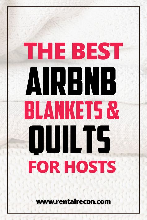 Best Blankets For Airbnb, Best Comforter For Airbnb, Best Linens For Airbnb, Short Term Rental Bedding, Best Bedding For Vacation Rental, Airbnb Owners Closet, Best Bedding For Air Bnb, Best Airbnb Bedding, Bedding For Airbnb