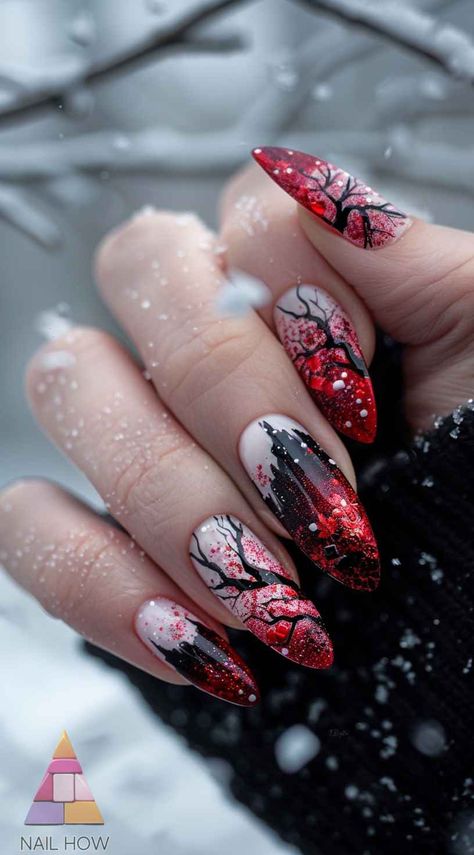 Cemetery Shoot, Birthday Nail Designs, Holloween Nails, Punk Nails, Romantic Nails, October Nails, Nails Today, Nails Halloween, Unique Acrylic Nails