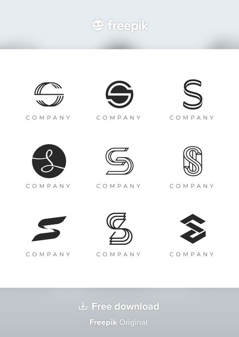 S Logos, Cheap Logo, Gradient Color Design, Studio Setup, Logo Business, Logo Collection, Free Logo, Home Studio, Logo Templates