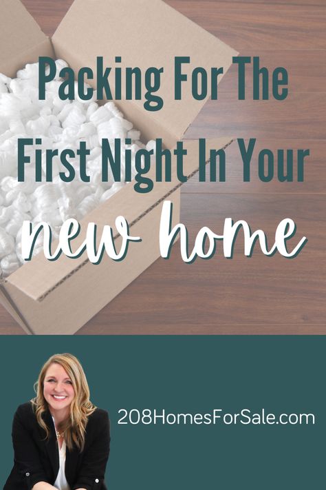 You just finished unloading the final box from the moving truck, and now you’re officially moved in to your new home! You go to take a shower to wash off the day, only to realize you don’t have a shower curtain. The next time you’re moving, create a ‘first night box’ so that your essentials aren’t hidden at the bottom of another box. Here is a list of what you should pack: Moving Essentials Box First Night, Moving Essentials, Moving Truck, Have A Shower, Real Estate Tips, Essential Items, Take A Shower, Packing Tips, Kitchen Essentials