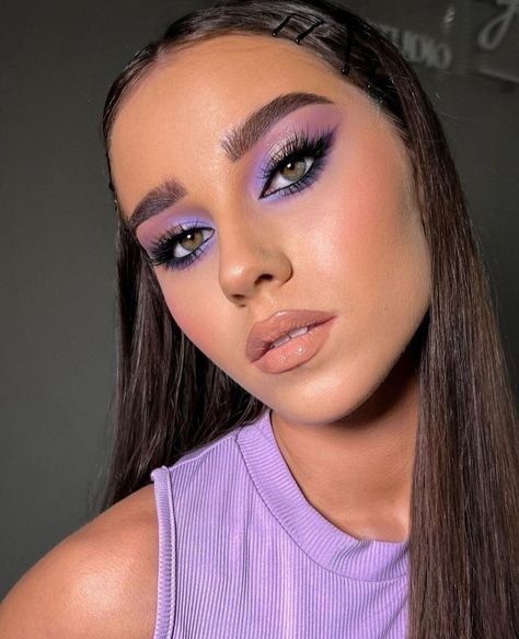 Eye Makeup Images, Makeup Favorites, Skeleton Makeup, Purple Makeup, Favorite Makeup Products, Bride Nails, Full Face Makeup, Creative Makeup Looks, Spring Makeup