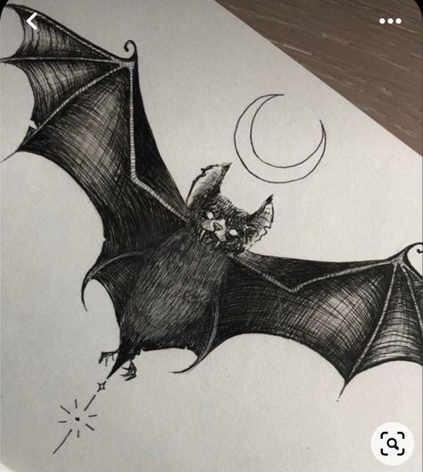 Bat Open Wings Tattoo, Gothic Bat Drawing, Open Wing Bat Tattoo, Dracula Bat Tattoo, Bat Wrapped Around Wrist Tattoo, Bat Tattoo Underbust, Bat Tattoo On Back, Bat Under Knee Tattoo, Bat Elbow Tattoo