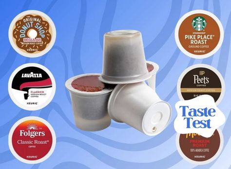 I Tried 10 K-Cup Coffee Brands & the Best Was Smooth, Strong and Cheap Coffee Brands, Cheap Groceries, Peets Coffee, Coffee Aroma, Big Coffee, Medium Roast Coffee, Coffee Capsules, Donut Shop, K Cups