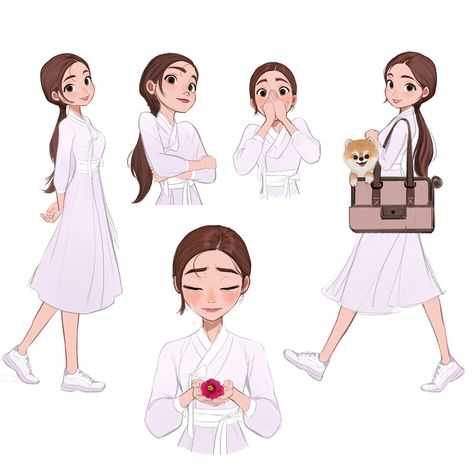 Hong Soonsang, Animation Concept Art, Concept Art Character Design, Mom Characters, Cartoon Art Drawing, Short Animation, Art Character Design, Character Model Sheet, Sketchbook Drawings