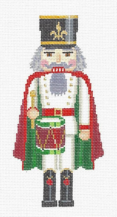 embroidery ideas Needlepoint Accessories, Needlework Christmas, Holiday Cross Stitch Patterns, Needlepoint Stockings, Needlepoint Ornaments, Holiday Cross Stitch, Nutcracker Ornaments, Cross Stitch Christmas Ornaments, Cross Stitch Tree