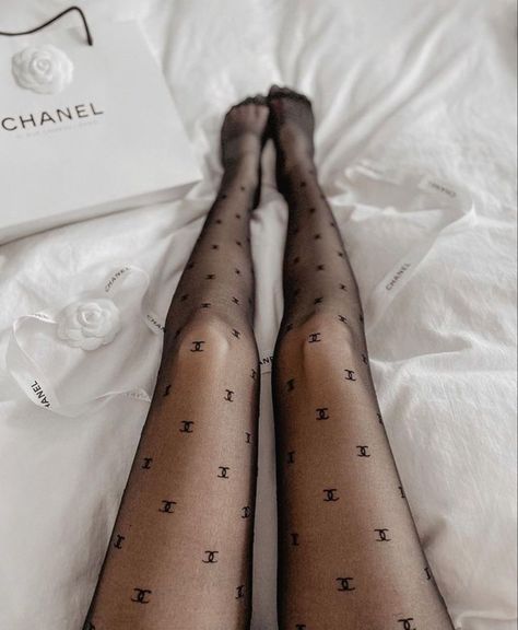 — ★ dominque weasley Pretty Socks, Print Tights, C Letter, Body Stocking, Printed Tights, Upper East Side, Black Stockings, Fashion Tights, Lace Lingerie