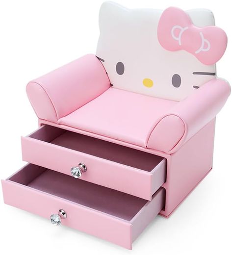 A sweet PINK Sanrio Hello Kitty jewelry box🌸 | Pink accessories | pink room decor, accessories | Girl hello kitty products | girl gifts | Kawaii Hello Kitty aesthetic | #commissionearned Hello Kitty Playhouse, Hello Kitty Jewelry Box, Hello Kitty Bedroom Decor, Hello Kitty Furniture, Hello Kitty Products, Baby Doll Diaper Bag, Room Decor Accessories, Pink Sanrio, Hello Kitty Bedroom