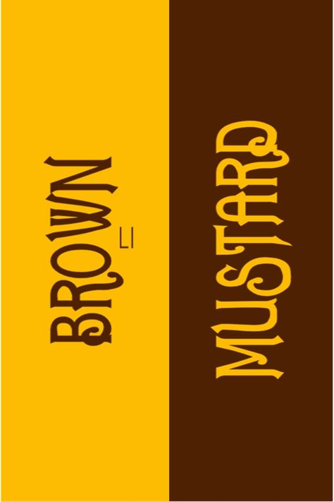 brown | mustard ღ LI Mustard Palette, Yellow Restaurant, Brown Branding, Color Layout, Yellow Color Combinations, Deep Winter Colors, Create Color Palette, Logo Yellow, Paint Color Inspiration