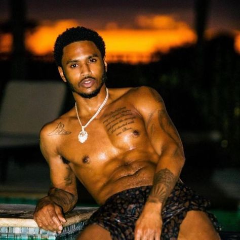 Trey Songz Shirtless, Happy 39th Birthday, Anniversary Quotes For Boyfriend, Trey Songs, Jawline Exercise, Waves Haircut, 39th Birthday, Nothing But Love, Many More To Come