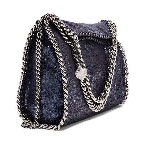 Stella McCartneyFalabella Mini Fold-Over Tote (€780) ❤ liked on Polyvore featuring bags, handbags, tote bags, man bag, foldable tote bag, tote purses, man tote bag and hand bags Stella Mccartney Bag Falabella, Stella Mccartney Falabella Mini, Falabella Bag, Stella Mccartney Handbags, Stella Mccartney Falabella, Stella Mccartney Bag, Blue Handbags, Blue Purse, Handbags Tote