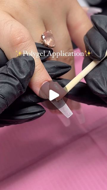 How To Apply Polygel Nails, Polygel Nails Tutorial, Notebook And Pen, Polygel Nail, Media Training, Social Media Training, Polygel Nails, Nail Tutorial, Nail Art Designs Videos