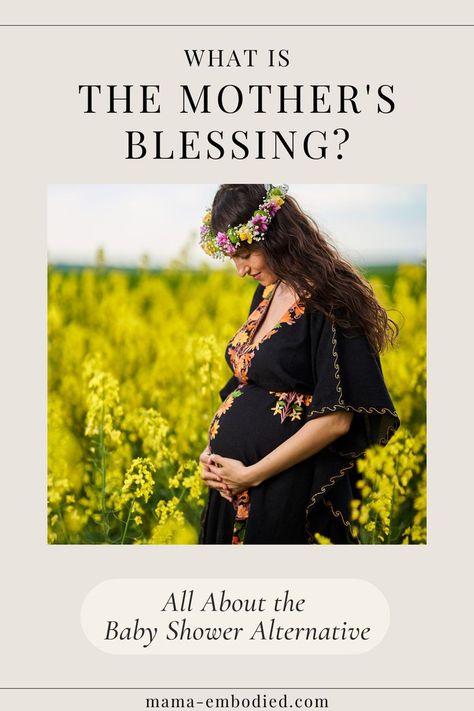 If you’re looking for a more spiritual alternative to a traditional baby shower, you may be interested in having a Mother’s Blessing. This ceremony focuses more on supporting the pregnant woman on her journey to motherhood than it does on gifts for the baby. But what is a Mother’s Blessing and how can you host one? Read the article to learn about the history of the Mother’s Blessing ceremony and how to plan one yourself. Plus, read about my personal experiences with Mother’s Blessings! Mother's Blessing Ceremony, Mothers Blessing Ceremony, Blessing Way Ceremony, What Is A Mother, Baby Blessing Party, Blessing Party, Traditional Baby Shower, Celebrity Baby Showers, Mother Blessing