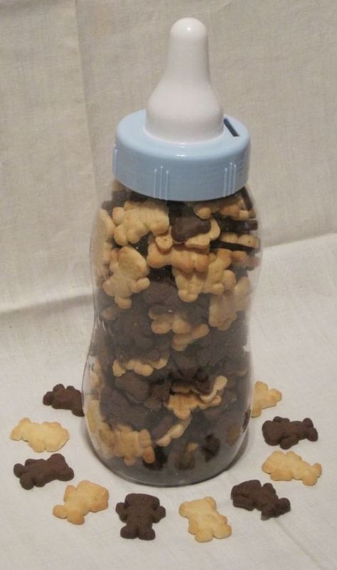 How Many Bears Are In The Jar, Guess How Many Teddy Grahams, Guess How Many Gummy Bears In A Jar, Guess How Many Teddy Grahams In A Jar, Baby Shower Guess How Many In A Jar, We Can Barely Wait Cake, Teddy Bear Candy Table, Baby Shower Teddy Bear Centerpieces, Teddy Bear Baby Shower Theme Boy