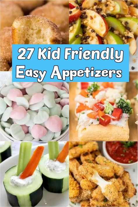 Nye Appetizers Easy For Kids, Easy Birthday Appetizers, Easy Kid Friendly Appetizers For A Party, Appetizers Easy Finger Food For Kids, Kid Friendly Dinner Sides, Appetizer For Kids Party, Picky Eater Appetizers, Preschool Potluck Ideas, Kids Appetizers Finger Foods