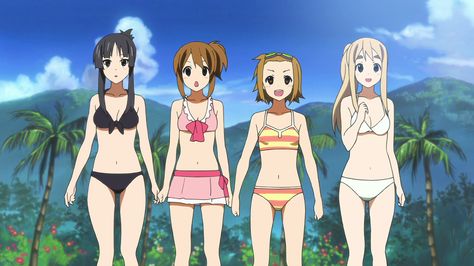 K on K On Header, K-on! Mio, Beach Episode, Slice Of Life Anime, Spy Girl, The Kooks, Anime Smile, Good Anime Series, K On