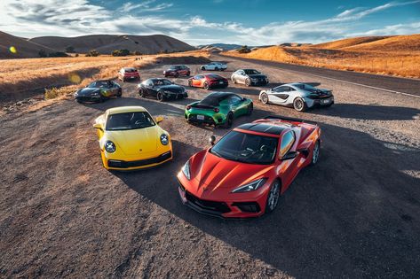 Check out today's coolest new cars alongside editors at Performance Car of the Year, Lightning Lap, and 10Best Awards. Bmw M2 Competition, M2 Competition, Year Wallpaper, Jessica Nigri, Chevrolet Corvette Stingray, Bmw M2, Hyundai Veloster, Best Cars, Nissan Gt