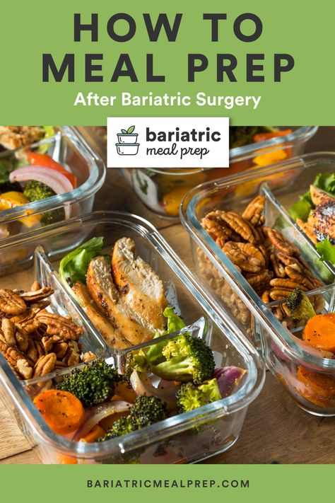 Affordable Meal Prep, Best Meal Prep Containers, Bariatric Friendly Recipes, Bariatric Diet, Best Meal Prep, Bariatric Eating, Low Carb Meal Prep, Bariatric Recipes, Meal Prep Containers