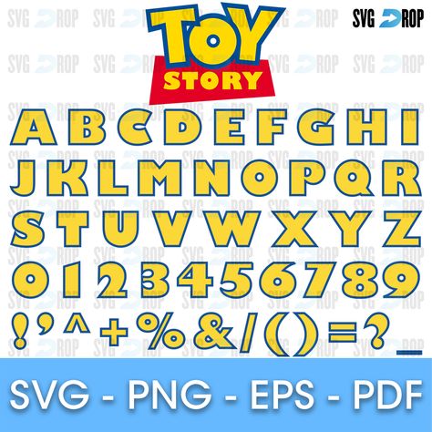 Toy Story Font Svg image and visual related images Toy Story Font, Story Logo, Pixar Animation Studios, Happy Font, Pixar Animation, Font Letters, Cartoon Font, Disney Pixar Movies, Tshirt Printing