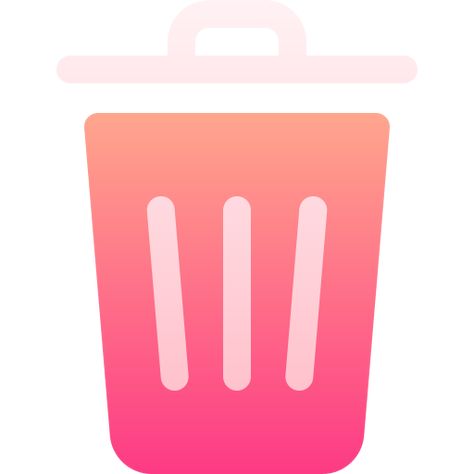 Recycle Bin Icon Pink, Recycle Bin Icon Aesthetic, Pc Icon, Recycle Bin Icon, Desktop Icons, Recycle Bin, Winter Formal, Trash Bins, Garbage Can