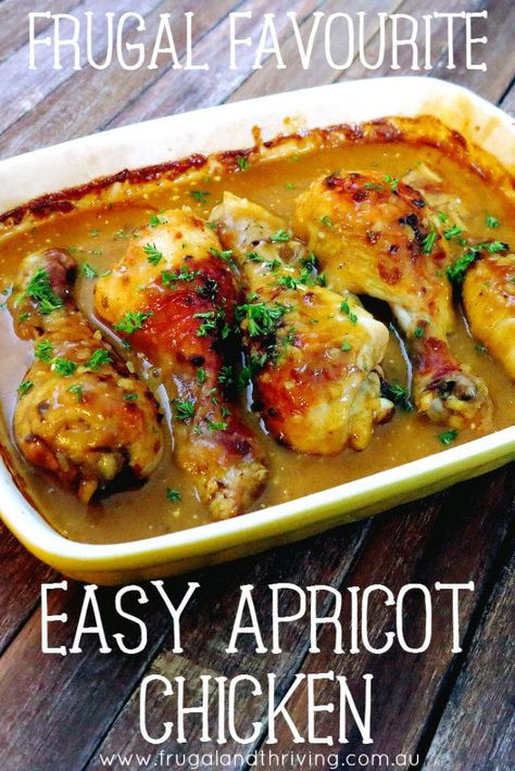 Drumstick Casserole, Apricot Chicken Drumsticks, Food Recipes Sweet, Thigh Marinade, Orange Salsa, Salsa Chicken Recipe, Apricot Chicken Recipes, Annabel Langbein, Small Town Woman