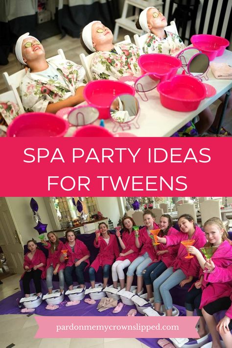 Teen Girl Birthday Party Themes, Cool Birthday Party Themes, Spa Party Activities, Spa Party Foods, Shared Birthday Parties, Themes For Birthday, Spa Birthday Party Ideas, Birthday Party Ideas For Teens, Teenager Activities