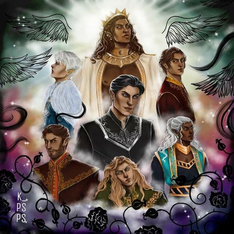 High Lords Of Prythian, Charlie Bowater, Sara J Maas, Feyre And Rhysand, A Court Of Wings And Ruin, Sarah J Maas Books, A Court Of Mist And Fury, Look At The Stars, Crescent City