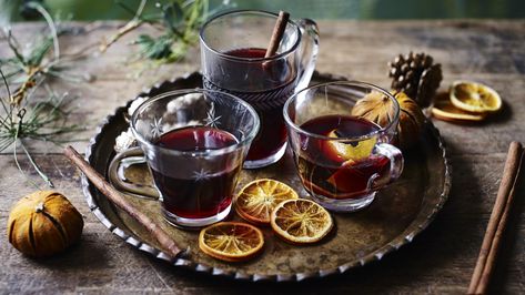 Mary Berry's mulled wine recipe - BBC Food Mulled Wine Recipe, Mary Berry Recipe, Wine Recipe, Berry Recipes, Uk Food, Mince Pie, Bbc Food, Christmas Foods, British Baking