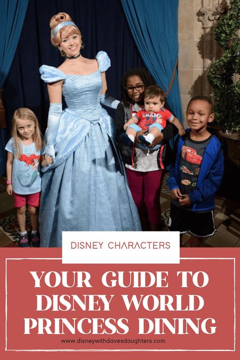 Your Guide to Disney World Princess Dining in 2024 Character Dining At Disney World, Disney Character Meals, Dining At Disney World, Disney World Princess, Princess Character, Disney Drinks, Two Princess, Disney Princess Characters, Disney World Vacation Planning