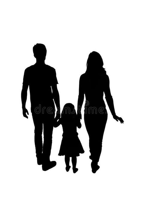 Pin by 小月 on 纹身 | Silhouette family, Family sketch, Man and woman silhouette Father Son Tattoo, Family Tattoos For Men, Silhouette Family, People Holding Hands, Family Sketch, Family Tattoo Designs, Muster Tattoos, Silhouette People, Tattoo For Son