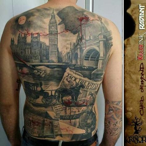 Whole Back Tattoo, Tattoo Rug, Full Back Tattoo, Backpiece Tattoo, Medieval Tattoo, Gangsta Tattoos, Full Back Tattoos, Family Tattoo, Back Tattoos For Guys